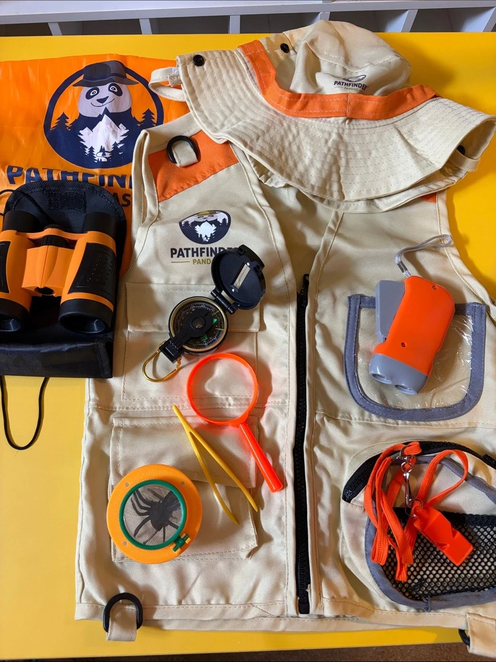 Pathfinder Pandas Kids Explorer Kit - White & Orange